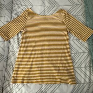 Old Navy fitted scoop back tee